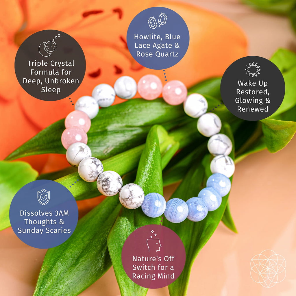 3AM Thoughts Off — Crystal Trio Bracelet