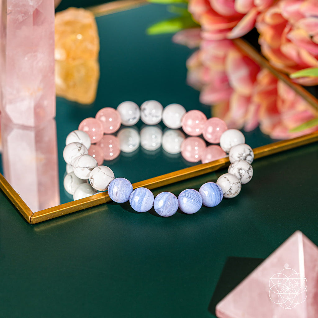 3AM Thoughts Off — Crystal Trio Bracelet