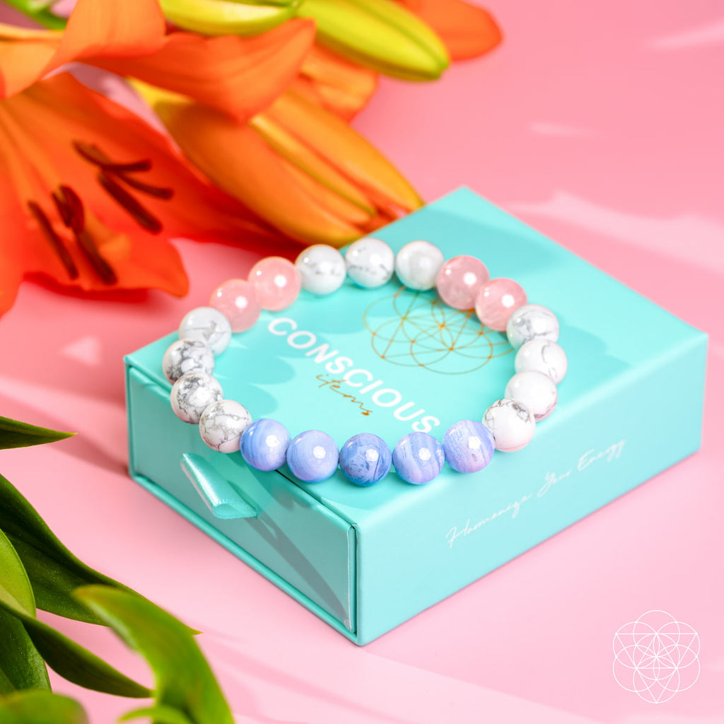 3AM Thoughts Off — Crystal Trio Bracelet