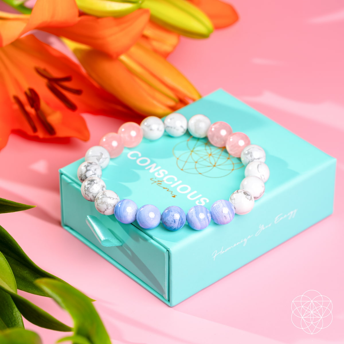 3AM Thoughts Off — Crystal Trio Bracelet